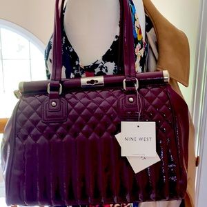 BNWOT Nine West Burgundy 👜